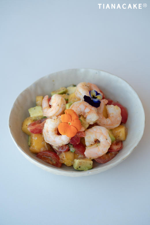 「巨掉秤」鲜虾芒果沙拉（微酸） 商品图0