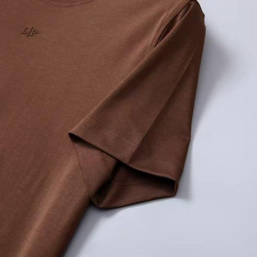 简约风LP男装刺绣logo圆领透气休闲短袖T恤    YH-Y-Y25142* 商品图5