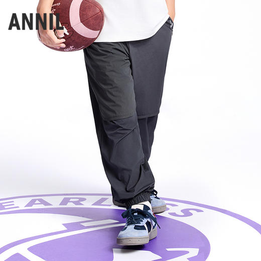 【实体店同款】男童全腰梭织单裤夏季新款安奈儿童装AB526643 商品图1