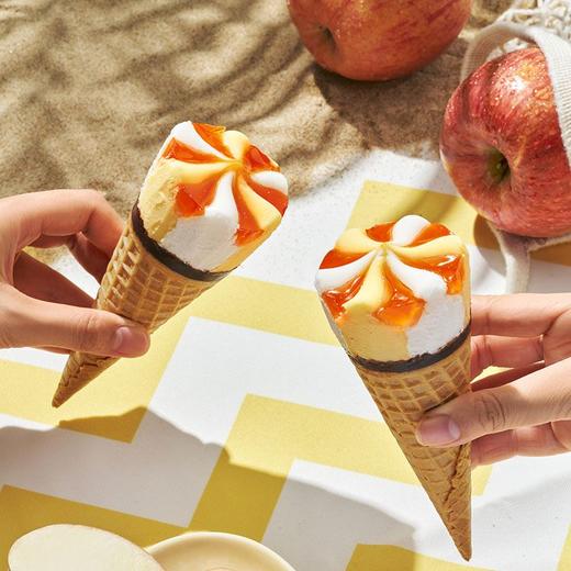 和路雪可爱多甜筒富士苹果肉桂口味冰淇淋 73g*1支/4支 商品图4