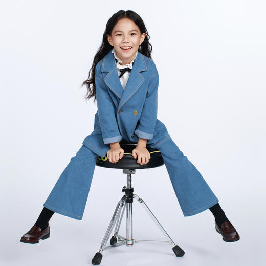 鹿谧 牛仔外套 牛仔裤子 商品图4