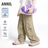 【实体店同款】男女童全腰梭织单裤夏季新款安奈儿童装AM526711 商品缩略图0