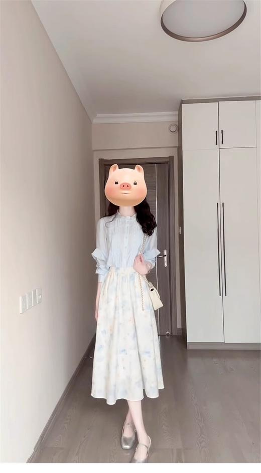 裁缝学苑AS453法式衬衫半身裙纸样女装上衣裙子套装样板图纸 商品图7