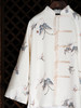 盛唐牡丹| 花舞蝶梦手推绣真丝外套(白色扣子) 商品缩略图1