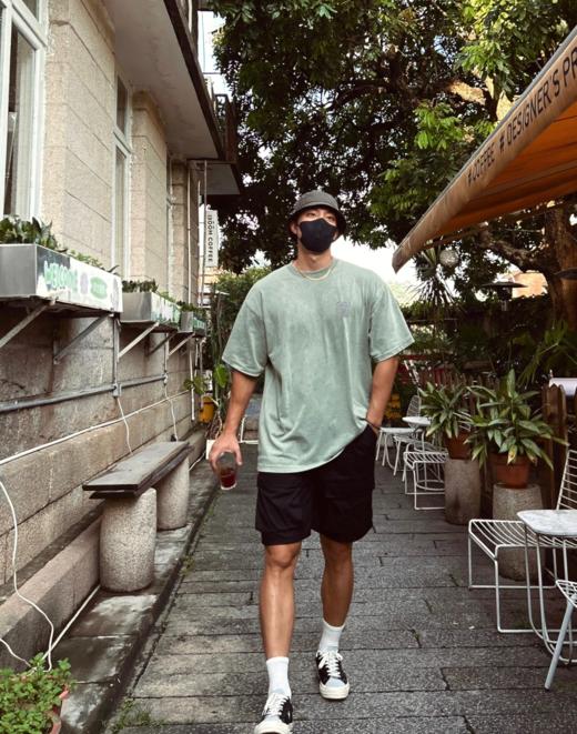 强推‼️系列T恤杀疯了‼️高克重长绒棉❗260高克重【男士虎头刺绣短袖T恤 】200斤兄弟穿上直接帅到报警❗ 商品图4