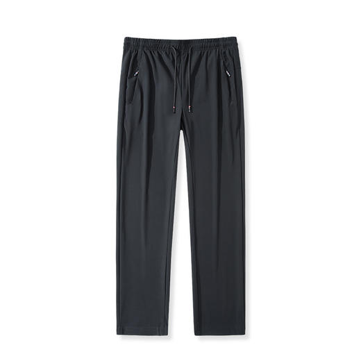 【超大码】【DSK】大依优型大码冰丝裤夏季直筒薄款运动裤男士裤子弹力中年加大码休闲裤长裤胖子300斤 商品图5