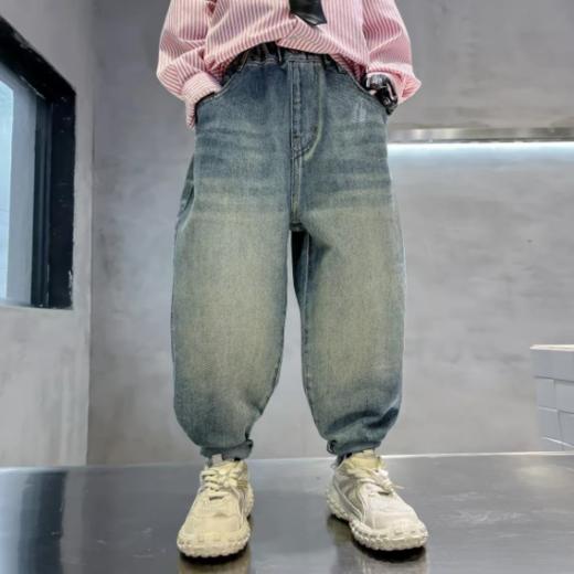 西蒙日记春款涂鸦直筒软牛仔裤·穿出高级感 走哪都像加了ins滤镜📸𝙊𝙊𝙏𝘿 𝙞𝙣韩式轻法💐今年宝宝春装太炸啦💥是哪个宝宝已经美美购入春日新品🥰 商品图3