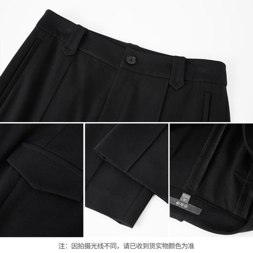 【商场同款】CNT5375 “气质阔腿裤”  通勤直筒版型，适合各种正式与休闲场合 商品图3