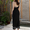新中式挂脖优雅可外穿露背性感长裙 G240701 商品缩略图1