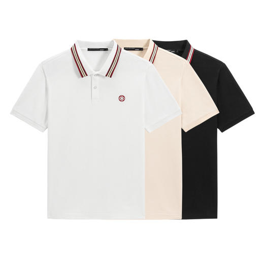 GXG男装 多色polo衫拼色透气2024夏季热卖#G24D242034 商品图4