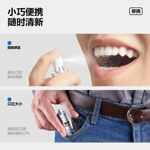 参半激凉劲爽口腔喷雾-激凉薄荷味18ml 商品图3