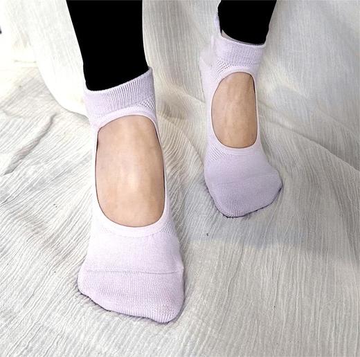 【现货秒发】壁虎瑜伽【2503WZ348】脚背镂空防滑瑜伽袜 商品图2