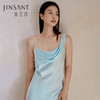 重磅真丝睡裙女冰丝荡领100%桑蚕丝纯欲风丝绸高级感吊带裙金三塔  YSFFB303 商品缩略图0