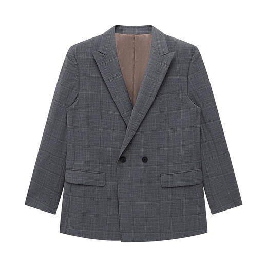 GXG男装 灰格简约套西西装 夏季热卖西服GE1131019G 商品图4