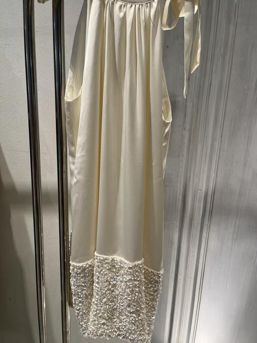 【门店同款】ENJOY夏季赫本亮片挂脖连衣裙 158146376 商品图2