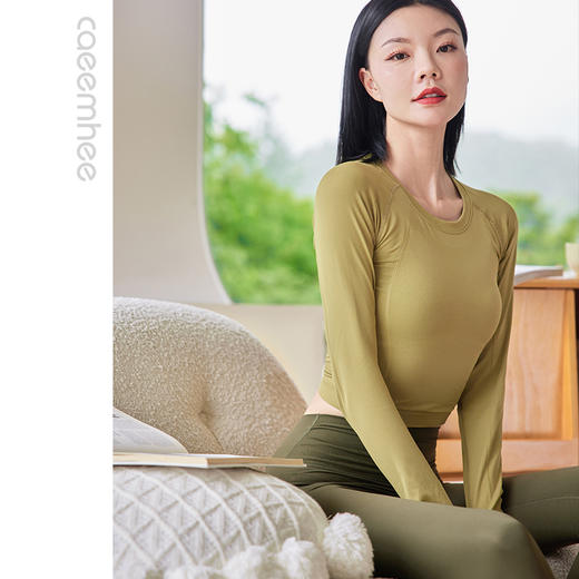 卡益长袖不可插胸垫KX01136 短款 商品图0