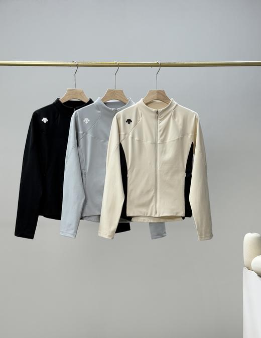 点此购买 迪桑特训练运动女士空气层运动上衣外套 ly 312924 商品图0