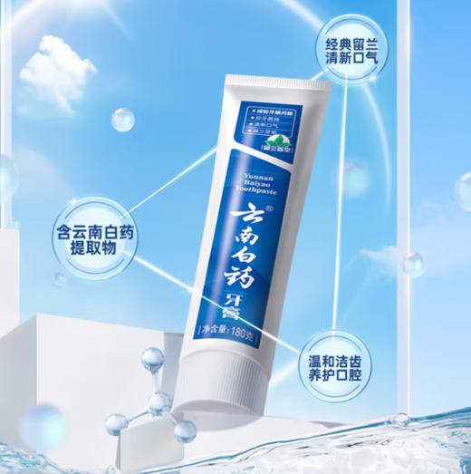 云南白药留兰香型牙膏100g 商品图0