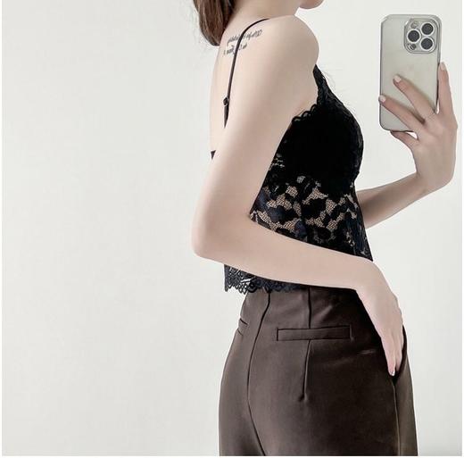 法式桑蚕丝蕾丝内衣｜轻薄聚拢又透气 杯罩一体 舒适面料无痕下摆 低调素雅好搭配 多色可选 商品图10