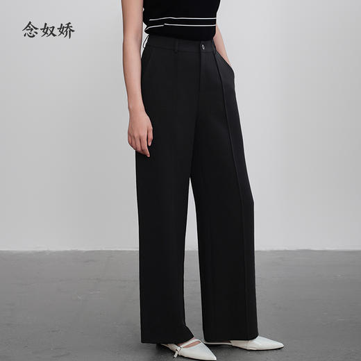 【商场同款】CNT5375 “气质阔腿裤”  通勤直筒版型，适合各种正式与休闲场合 商品图1