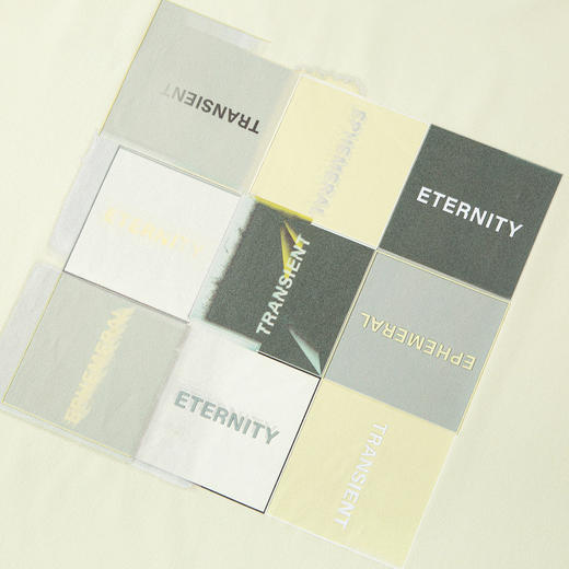 GXG男装 黄色色块印花短袖T恤2024年夏季热卖G24X442052T恤 商品图4