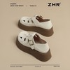 ZHR则则厚底罗马凉鞋女新款夏季包头编织猪笼鞋两穿镂空洞洞鞋女 商品缩略图7
