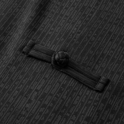 【DPF】大依优型大码短袖衬衫中国风盘扣半袖衬衣冰丝打底衫宽松胖子男士上衣休闲 商品图3