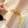 BAOFANDI宝梵迪2025新款春季新品霸王水晶手串 天然黄晶手链情侣款百搭暴富转yun手串BF 商品缩略图4