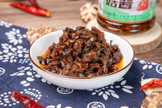 下饭神器-姑菇酱（玻璃瓶装） 商品图2