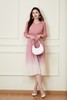 Le Malene 浪漫粉色渐变百褶连衣裙 19940 商品缩略图4