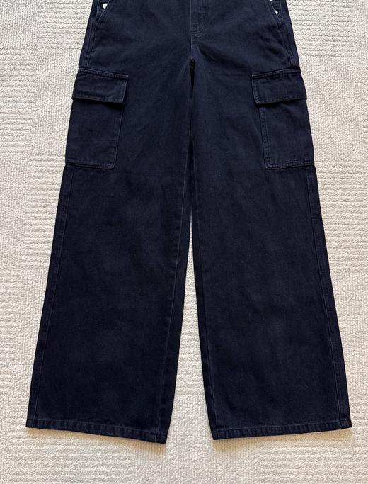 323-4  减龄时髦 moco重工重磅 工装风 背带牛仔裤 俺穿L 商品图10