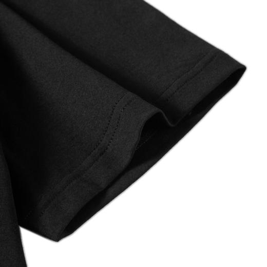 GXG男装 黑色字母绣花短袖T恤 24年夏季热卖G24X442097 商品图4