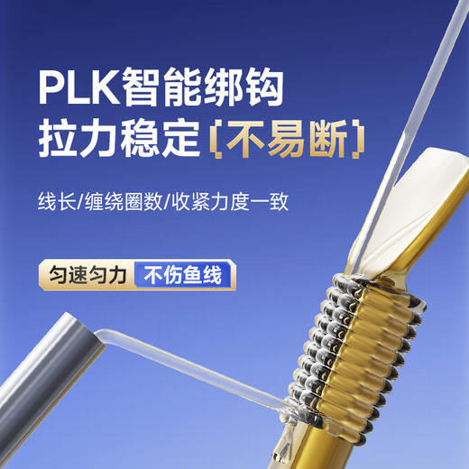 汉鼎金袖有刺无刺子线成品子线双钩精绑野钓鲫鱼防缠绕鱼钩子线钩 商品图2