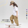 【秒杀】【A类品质，吸湿速干】SIIJJEYY枝辑男女三角标运动裤春夏新款儿童速干长裤百搭三角形小标男女童潮款束脚空气裤运动裤 商品缩略图1