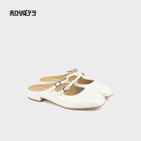 和诚行 2025夏季新款复古百搭穆勒鞋女时尚可外穿包头拖鞋0210306