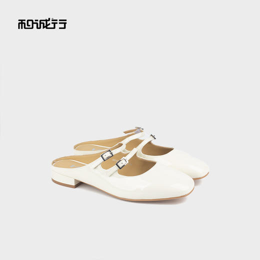 和诚行 2025夏季新款复古百搭穆勒鞋女时尚可外穿包头拖鞋0210306 商品图0