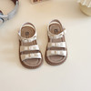 【精致蝴蝶结设计，时尚又可爱】女童露趾魔术贴凉鞋 2025夏季新款 儿童蝴蝶结软底沙滩鞋 中大童鞋子-QQ 商品缩略图2