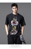 PINLI品立2025夏季新款男士圆领落肩印花短袖T恤上衣BG252111019 商品缩略图6