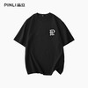 PINLI品立2025夏季新款潮牌短袖T恤字母印花纯棉休闲百搭男体恤衫 BG252111026 商品缩略图5