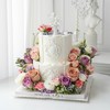 【提前2天预定】双层|许愿池·鲜花蛋糕【D5053】 商品缩略图1
