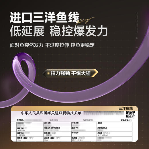 汉鼎综合PE子线夹线组钓鱼主线绑好方便鱼线套装全套成品台钓配件 商品图3