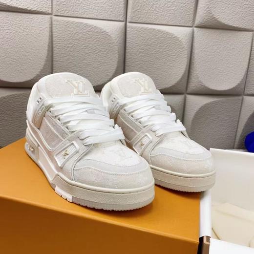 驴家trainer白牛仔运动鞋（HC） 商品图1