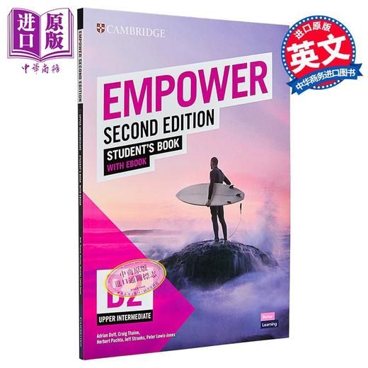 【中商原版】Empower Upper-intermediate B2 Student's Book with eBook 剑桥成人英语赋能 B2级别 学生书配电子书 商品图0