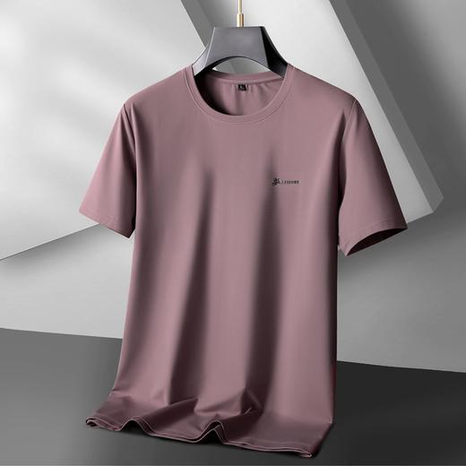 【冰丝】【DK】大依优型大码短袖T恤加肥大码半袖男夏季冰丝凉感打底衫胖子圆领运动T恤 商品图6