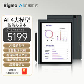 BIGME大我 B1051C pro 10.3英寸轻薄彩色墨水屏电子书阅读器电纸书电子纸平板 快刷智能办公本 8+256GB