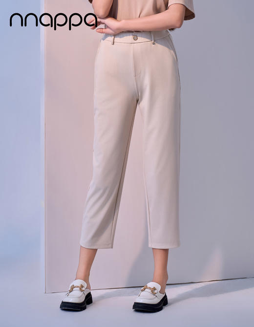 八分通勤休闲直筒裤PA29373 商品图2