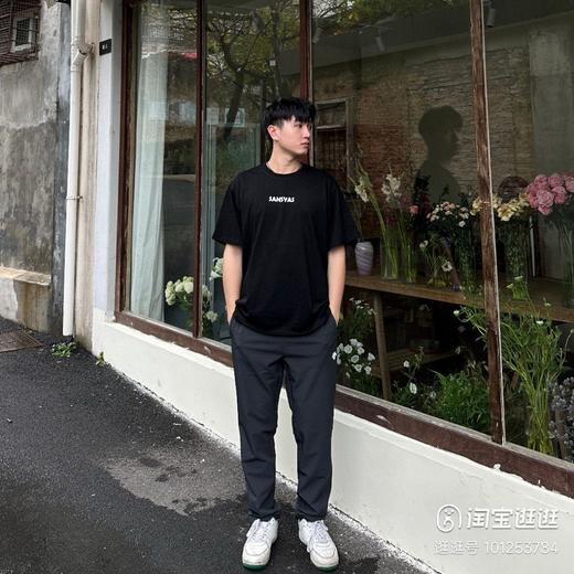 DST男子春夏梭织速干运动长裤~黑灰色 透气性超强，适合各种环境 商品图5