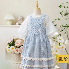 苏苏姐家晴妍背心裙手工diy编织钩针裙子毛线团自制材料包