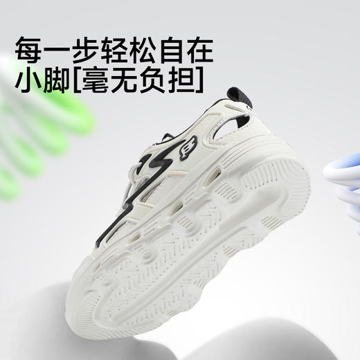 B.Duck小黄鸭童鞋女童夏季儿童透气沙滩鞋男童运动溯溪鞋26-33 B1686850A 商品图3