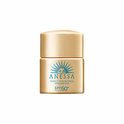 ANESSA/安热沙全新升级安耐晒清爽智感倍护安热沙防晒乳小样12ml小金瓶 高倍防晒 防紫外线 裸感防晒 商品图9